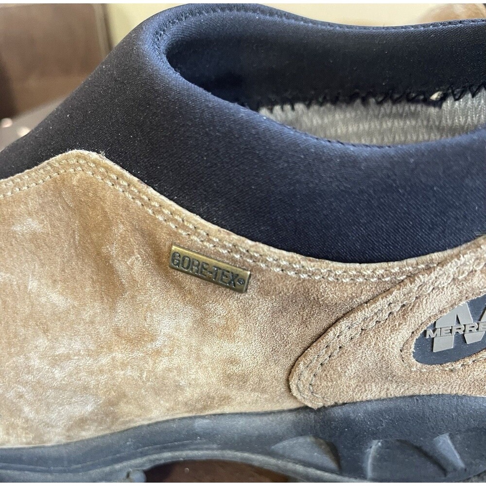 Vintage Merrell Winter Moc Waterproof Suede Clogs Men's Size 9 Y2K Gorpcore Shoe - Picture 4 of 8